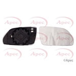 Apec Mirror Glass - Right (AMG2054) Fits Skoda - Driver Side