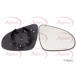 Apec Mirror Glass - Right (AMG2068) Fits Toyota - Driver Side