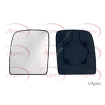 Apec Mirror Glass And Holder - Left (AMG2113)