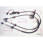 Apec Parking Brake Cable (CAB7100) Fits: Fiat