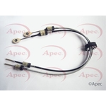 Apec Parking Brake Cable (CAB7128) Fits: Vauxhall