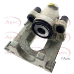 Apec Red Brake Caliper (LCA1235) Fits: Saab Rear Left