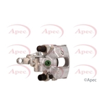 Apec Red Brake Caliper (LCA133) Fits: Saab Rear Left