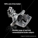 Apec Red Brake Caliper (LCA1568N) Fits: BMW Front Left