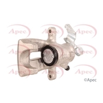 Apec Red Brake Caliper (LCA187) Fits: Opel & Vauxhall Rear Left