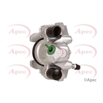 Apec Red Brake Caliper (LCA296) Fits: Saab Rear Left