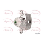 Apec Red Brake Caliper (LCA360) Fits: Nissan Front Left