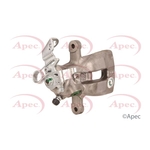 Apec Red Brake Caliper (LCA373) Fits: Opel & Vauxhall Rear Left