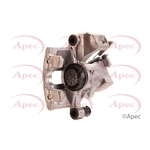 Apec Red Brake Caliper (LCA774) Fits: Toyota Rear Left
