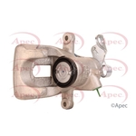 Apec Red Brake Caliper (LCA819N) Fits: Peugeot Rear Left