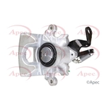 Apec Red Brake Caliper (LCA876) Fits: Mitsubishi & Peugeot Rear Left