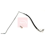 Apec Red Brake Hose (HOS4276)
