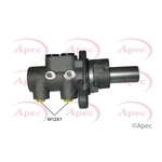 Apec Red Brake Master Cylinder (MCY508) Fits: Fiat
