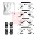 Apec Red Brake Pad Fitting Kit (KIT1544)