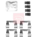 Apec Red Brake Pad Fitting Kit (KIT1550)