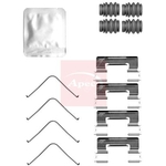 Apec Red Brake Pad Fitting Kit (KIT1556)