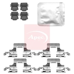 Apec Red Brake Pad Fitting Kit (KIT1603)