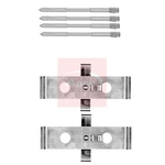 Apec Red Brake Pad Fitting Kit (KIT1607)