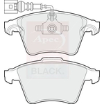 Apec Red Brake Pad Set (PAD1496B) Fits: VW Front