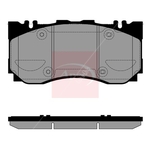 Apec Red Brake Pad Set (PAD2603) Fits: Mercedes Front