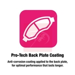 Apec Red Brake Pad Set (PAD2622) Fits: Mercedes Rear
