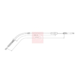 Apec Red Parking Brake Cable (CAB1851) Fits: Mini 
