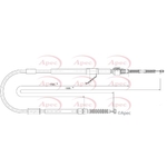 Apec Red Parking Brake Cable (CAB1854)