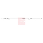 Apec Red Parking Brake Cable (CAB1959)