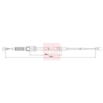 Apec Red Parking Brake Cable (CAB1972)