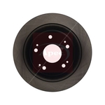 Apec Red Solid Brake Disc (DSK4245) Fits: BYD Front