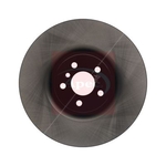 Apec Red Vented Brake Disc (DSK3643) Fits: BMW Front Left