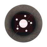 Apec Red Vented Brake Disc (DSK4230) Fits: Genesis Rear