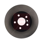 Apec Red Vented Brake Disc (DSK4254)