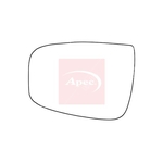 Apec Stick On Door Mirror Glass (AMS2709) Left