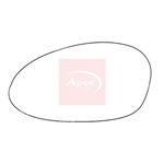 Apec Stick On Door Mirror Glass - Antidazzle (AMS2747A)