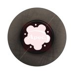 Apec Red Vented Brake Disc (DSK3752) Fits: Ford
