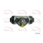 Apec Wheel Brake Cylinder (BCY1658) Fits: Toyota
