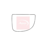 Apec Wide Angle Stick On Mirror Glass (AMS2760) Right