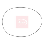 Apec Wide Angle Stick On Mirror Glass (AMS2770A)