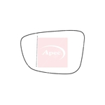 Apec Wide Angle Stick On Mirror Glass (AMS2771A) Left