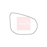 Apec Wide Angle Stick On Mirror Glass (AMS2774A) Right