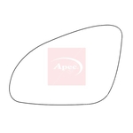 Apec Wide Angle Stick On Mirror Glass (AMS2781A)