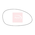 Apec Wide Angle Stick On Mirror Glass (AMS2798A)