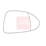 Apec Wide Angle Stick On Mirror Glass (AMS2804A)