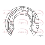 Apec Brake Disc Guard / Splash Panel (ASG1019)