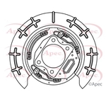 Apec Brake Disc Guard / Splash Panel (ASG1134)