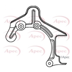Apec Brake Disc Guard / Splash Panel (ASG1141)