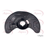 Apec Red Brake Disc Guard / Splash Panel (ASG1169)