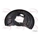 Apec Red Brake Disc Guard / Splash Panel (ASG1171)