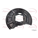 Apec Red Brake Disc Guard / Splash Panel (ASG1172)